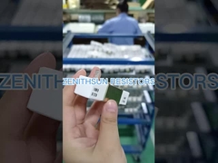 30W 220R κεραμική τσιμέντου δύναμη πληγών καλωδίων αυτεπαγωγής αντιστατών χαμηλή